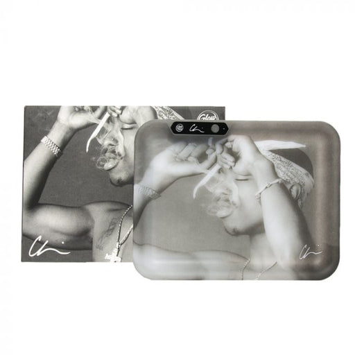 Glow Tray California Love LED rolling tray with gift box