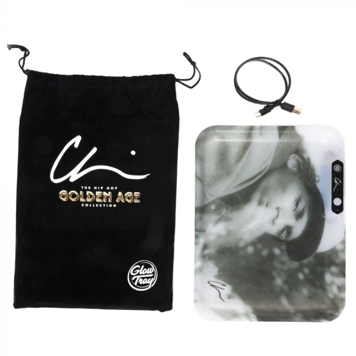 Glow Tray The Pound tray with carry bag and USB-C cable
