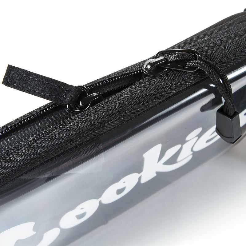 Cookies Floatable Clear Shoulder Bag — black back panel