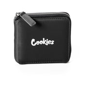 Cookies Luxe Zipper Wallet in black