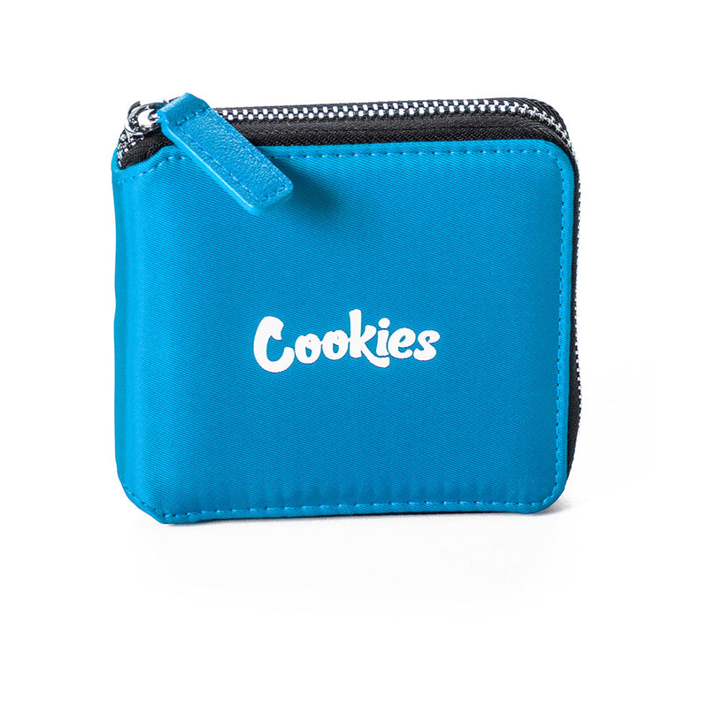 Cookies Luxe Zipper Wallet in Cookies Blue