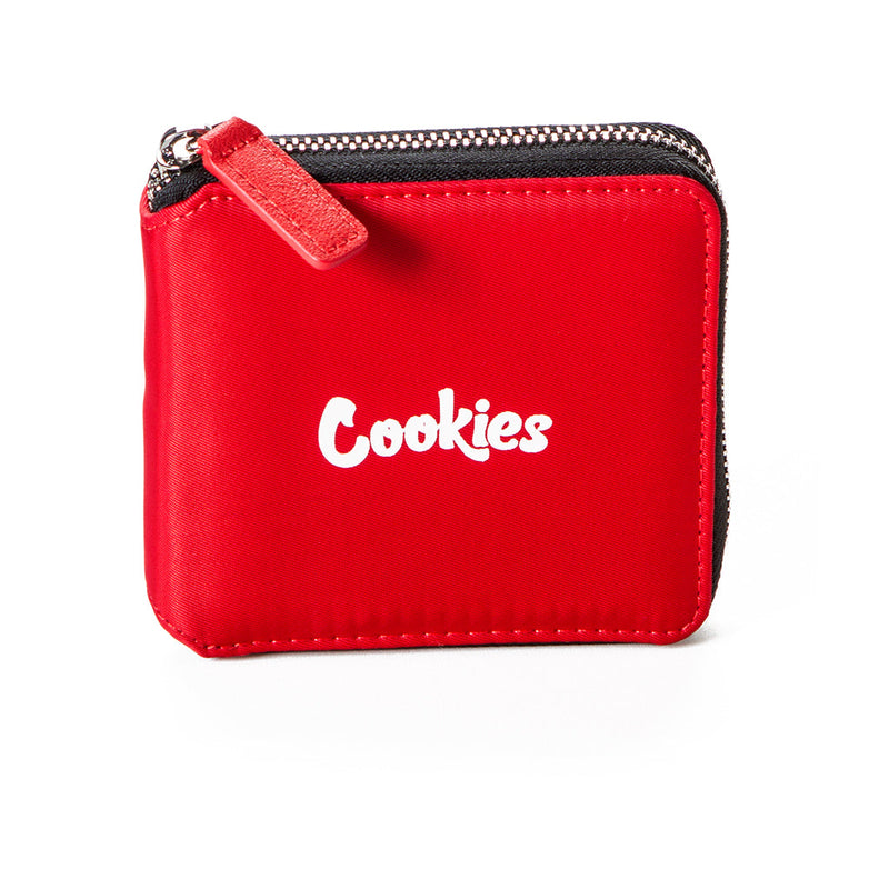 Cookies Luxe Zipper Wallet in red