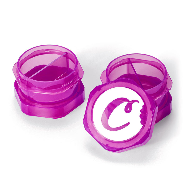 Cookies V2 Large stackable child-resistant storage jar in Purple