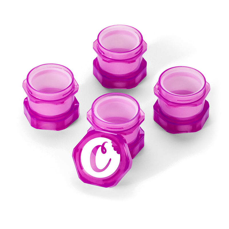 Cookies V2 Mini stackable child-resistant storage jar in Purple