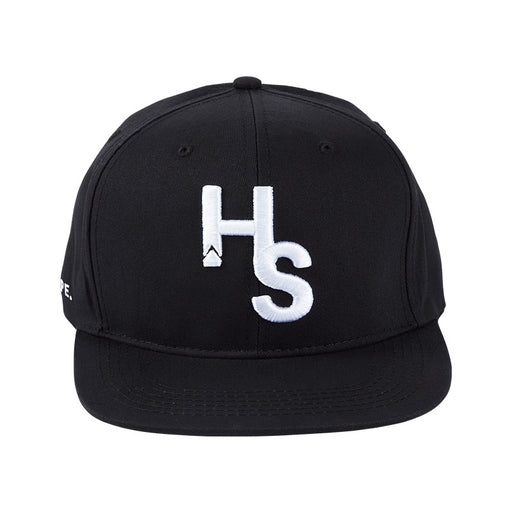Higher Standards Dope snapback hat — front with white embroidered HS logo