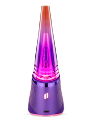 Puffco Peak Pro 3DXL Plasma back view lit with LED glow