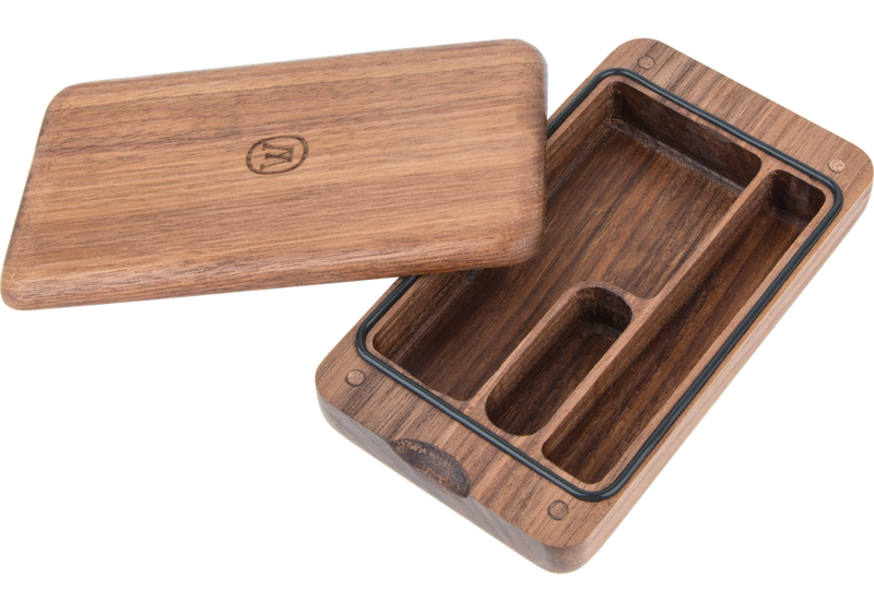 Marley Natural Black Walnut Storage Case